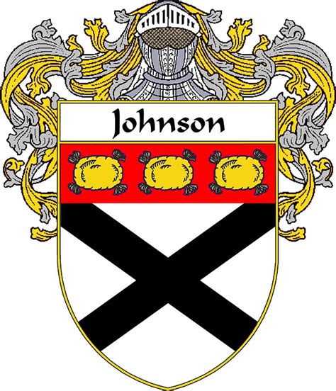 "Johnson Coat of Arms/Family Crest" Stickers by William Martin | Redbubble