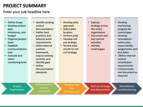 Project Overview Slide Template