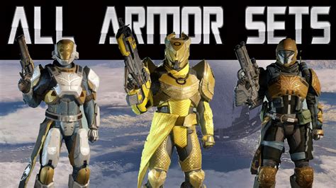 Destiny - ALL ARMOR SETS (TITAN) | Doovi