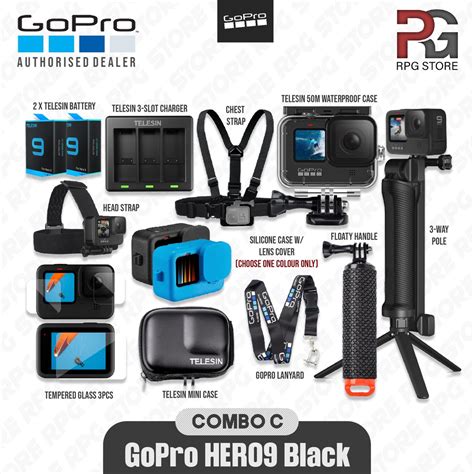 (READY STOCK) - GoPro HERO9 / HERO 9 Black Accessories Bundle | Shopee ...