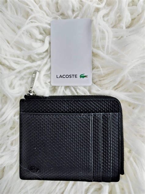 Lacoste card holder, Luxury, Bags & Wallets on Carousell