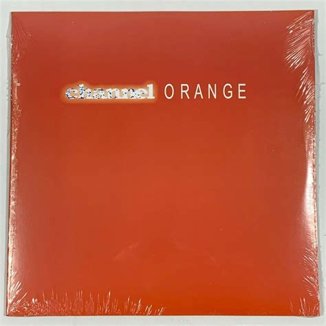 Frank Ocean Channel Orange 2LP Vinyl Limited Orange 12" Record - A To Z Wax