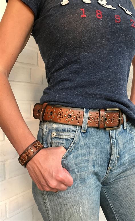 Womens leather belt Women's belt Leather belt for women | Etsy | Belts ...