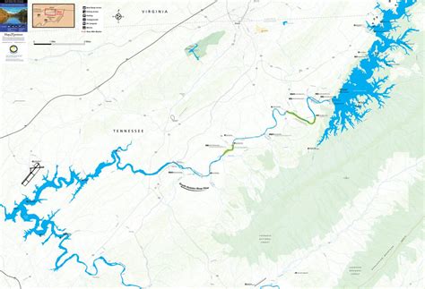 South Holston River - Fish Tennessee Map by Map the Xperience | Avenza Maps