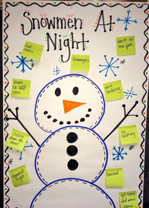 Snowmen At Night Free Printables