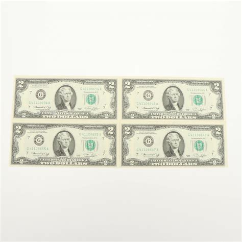 Collection of Fourteen United States Two Dollar Bills | EBTH