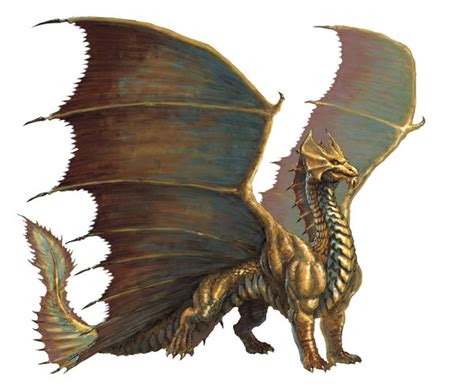 Brass dragon - Syra D&D Wiki