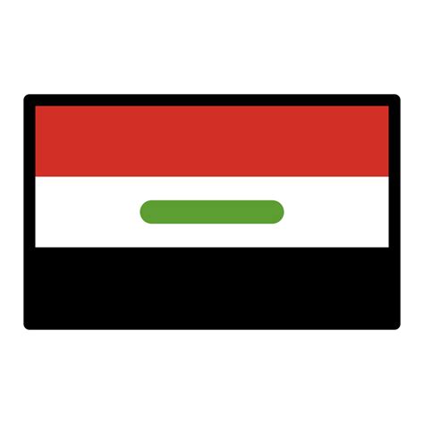 🇮🇶 Flag: Iraq Emoji, IQ Flag Emoji