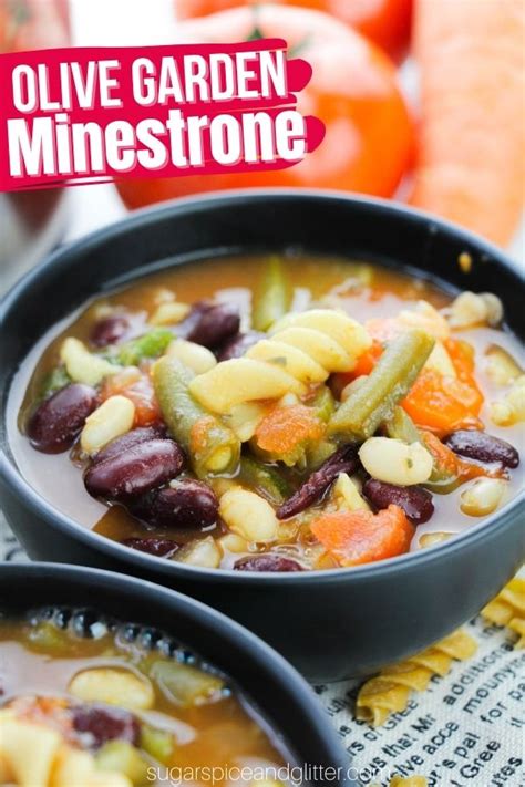 Copycat Olive Garden Minestrone ⋆ Sugar, Spice and Glitter