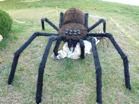 Homemade Giant 10' Spider Prop, made in 2010 | Halloween spider ...