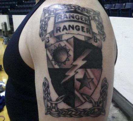 Ranger Tab Tattoos