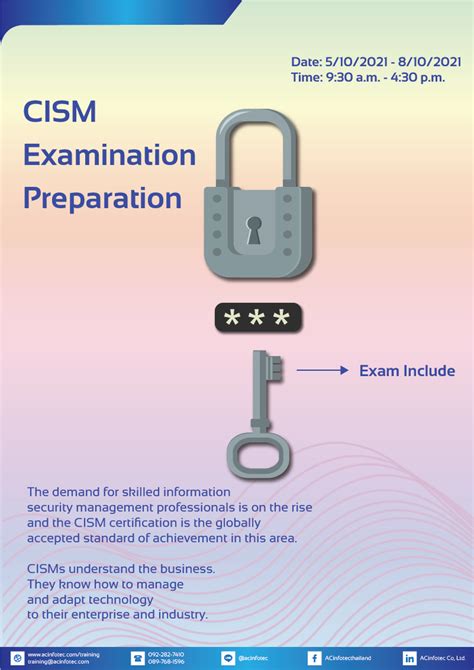 CISM Examination Preparation Exam Excluded | Eventpop | Eventpop