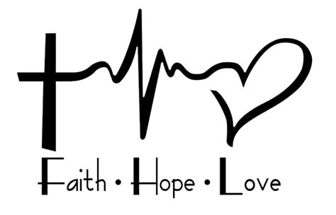 154 Transparent Faith Hope Love Svg Free SVG PNG EPS DXF File
