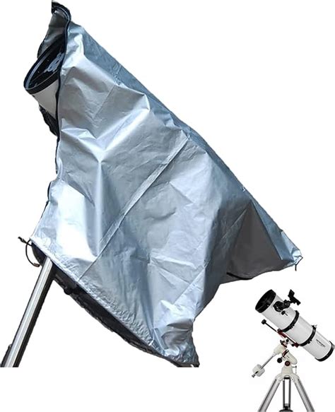 Amazon.com: J&C Telescope Cover 420D Silver Outdoor Scope Cover Waterproof DSLR Camera Rain ...