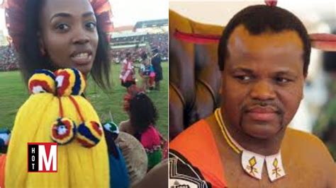 Meet King Mswati’s youngest Wife Who Is Younger Than Nine Of His ...