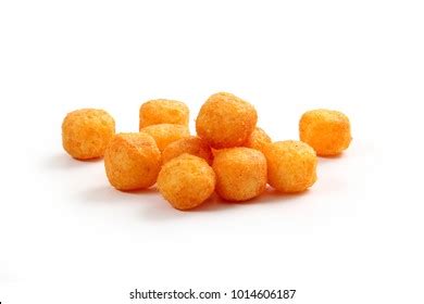 Pile Cheese Balls Isolated On White Stock Photo 1268589184 | Shutterstock