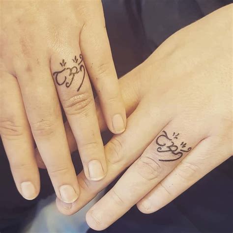 Top 59 Best Wedding Ring Tattoo Ideas - [2020 Inspiration Guide ...