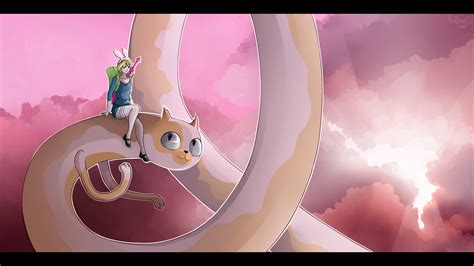 Fionna and Cake by Rurushich on DeviantArt