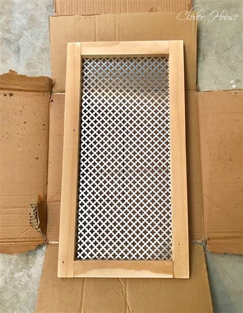 Clover House: DIY Return Air Vent Grille