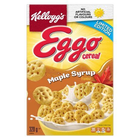 Eggo* Cereal, Maple Syrup Flavour, 320g | Walmart Canada