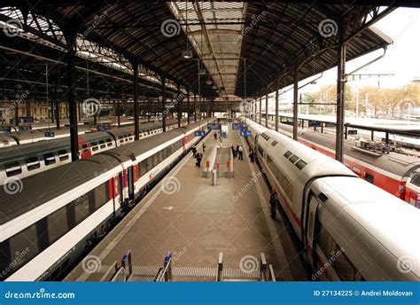 Basel train station editorial image. Image of modern - 27134225