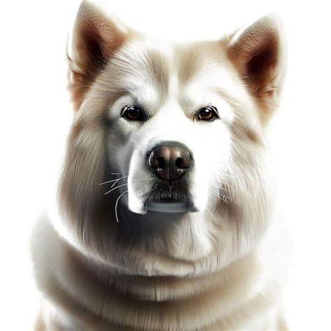 Premium AI Image | Beautiful portrait of a dog ai vector art digital ...