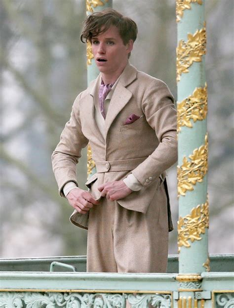 Eddie Redmayne on The Danish Girl Set Pictures | POPSUGAR Entertainment ...