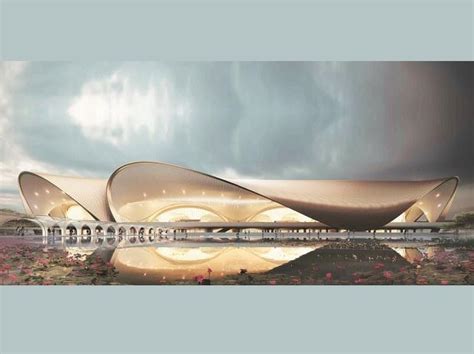 A lotus-shaped landing field: GVK group reveals Navi Mumbai airport ...