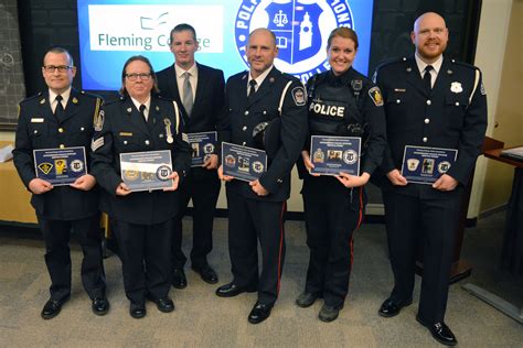 Fifth Annual Fleming College, Police Foundations, Outstanding Police Officer Service Awards 2019 ...