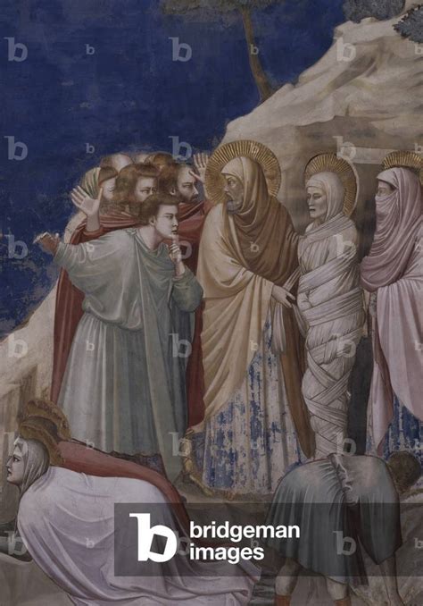 Raising of Lazarus (Resurrezione di Lazzaro), by Giotto, 1303-1305, 14th century (fresco)