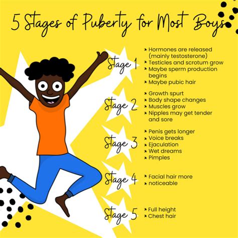 Puberty Girls Stages Chart