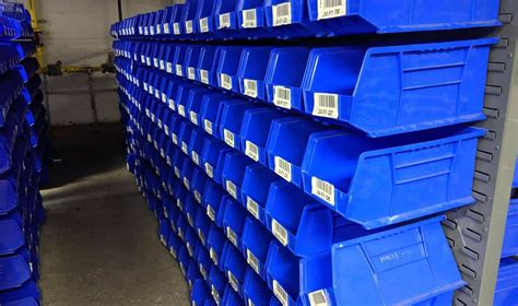 Used Uline Plastic Stackable Bins - S-12419 - 15" x 8" x 7"