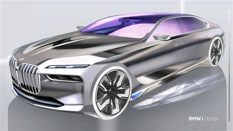 The new BMW 7 Series – Design Sketch (04/2022).