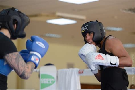 Cecilia Braekhus Training in Kiev - ROUND BY ROUND BOXING