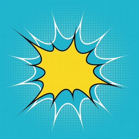 Halftone comic background Vector | Free Download