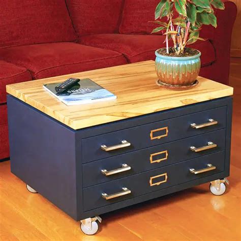 Coffee Table with Drawers – Furnitology