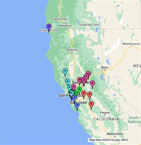 Sutter Health Hospitals Map - Google My Maps