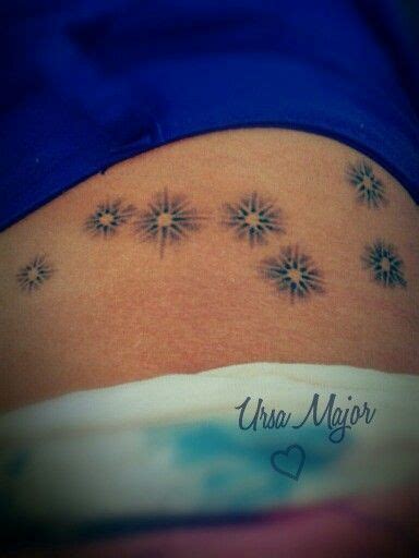 Ursa Major, stars, tattoo | Tattoos, Print tattoos, Paw print tattoo