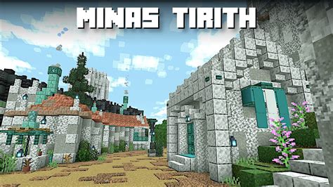 Recreating Minas Tirith | A Minecraft Timelapse | Inside the Walls - YouTube