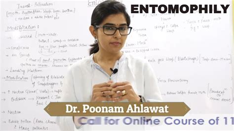 ENTOMOPHILY (POLLINATION) / Modifications / Method / Examples / Dr. Poonam Ahlawat / Biozooms ...