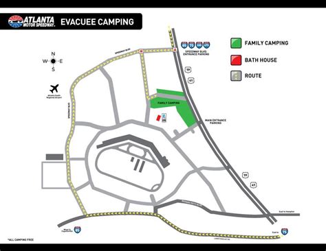 Atlanta Motor Speedway Opens Camping Facilities for Hurricane Matthew ...