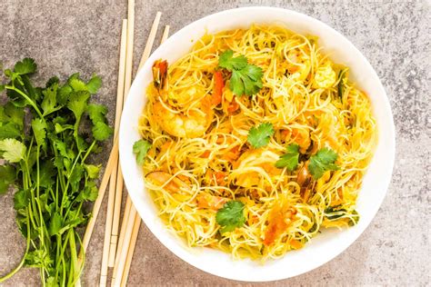 Singapore Noodles with Shrimp | Recipe | Recipes, Singapore noodles, Singapore noodles with shrimp