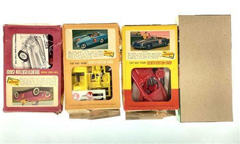 Lot - (4) Vintage Plastic Model Kits By Hawk, & Lindberg