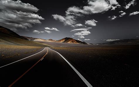 dark, Road, Sky, Landscape Wallpapers HD / Desktop and Mobile Backgrounds