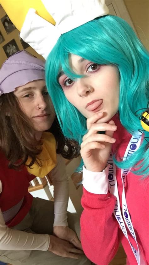 made my bf cosplay ponzu and pokkle with me to a local con : r/HunterXHunter