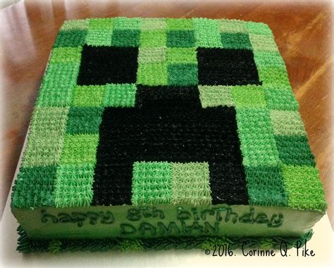 Minecraft Creeper Cake Template | ubicaciondepersonas.cdmx.gob.mx