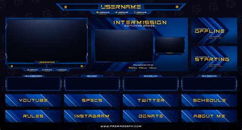 Twitch Overlays - Free and Premium designs