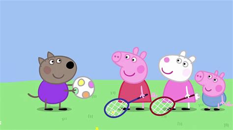 48 Peppa Pig Jogando Bola Completo Em Portugues do Brasil S2E48 - YouTube