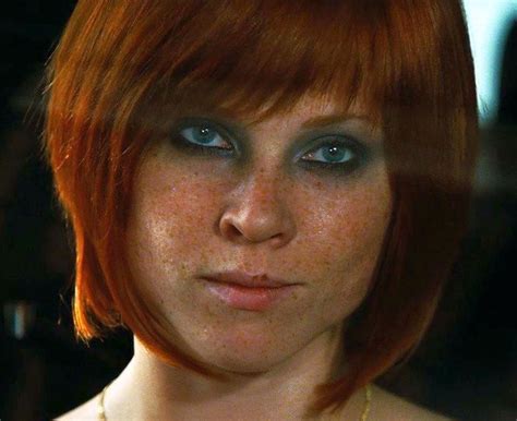 Natalya Rudakova - The Transporter 3 | Red hair freckles, Beautiful freckles, Really short hair