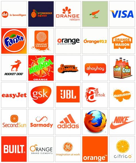 orange logos